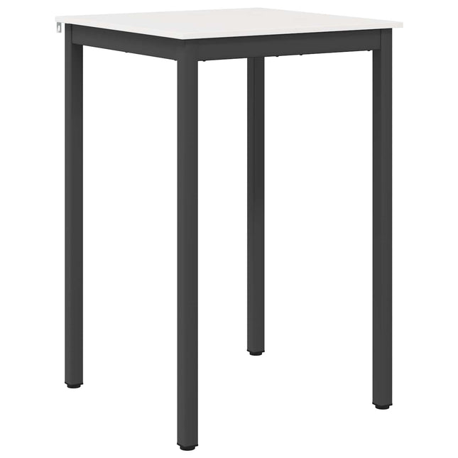 Barbord Hvid 70 x 70 x 105 cm Massiv fyrretræ