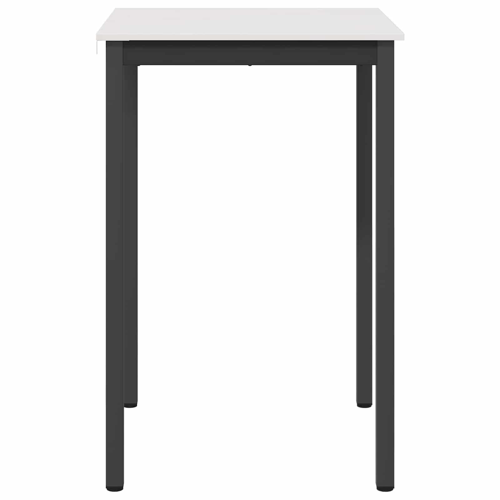 Barbord Hvid 70 x 70 x 105 cm Massiv fyrretræ