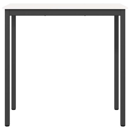 Barbord Hvid 110 x 55 x 105 cm Massiv fyrretræ
