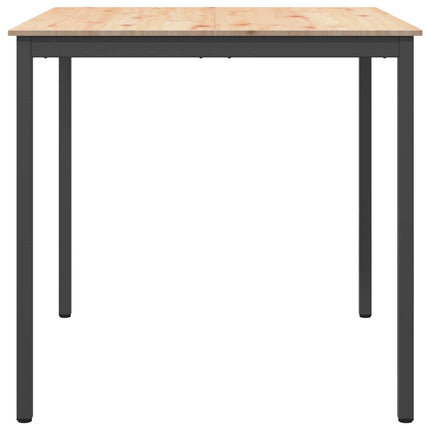 Barbord Naturfarvet 110 x 110 x 105 cm Massiv fyrretræ