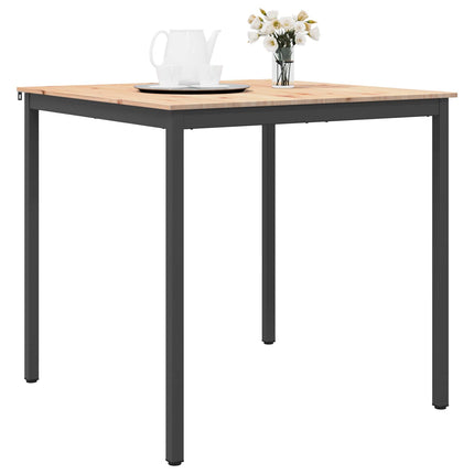 Barbord Naturfarvet 110 x 110 x 105 cm Massiv fyrretræ