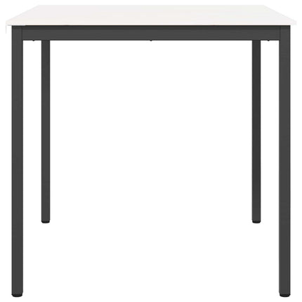 Barbord Hvid 110 x 110 x 105 cm Massiv fyrretræ