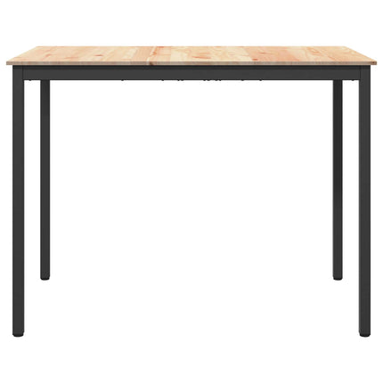 Barbord Naturfarvet 140 x 80 x 105 cm Massiv fyrretræ