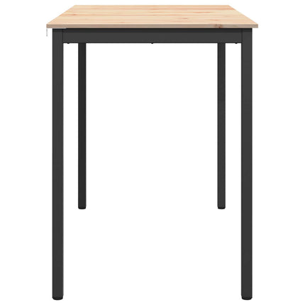 Barbord Naturfarvet 140 x 80 x 105 cm Massiv fyrretræ