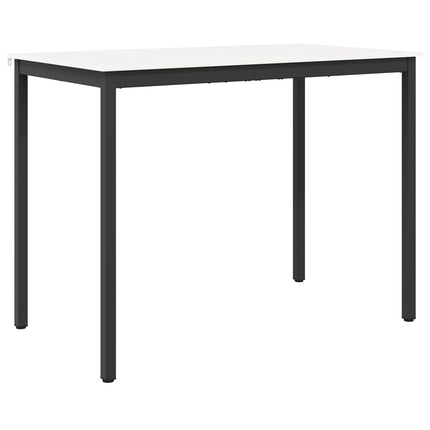 Barbord Hvid 140 x 80 x 105 cm Massiv fyrretræ