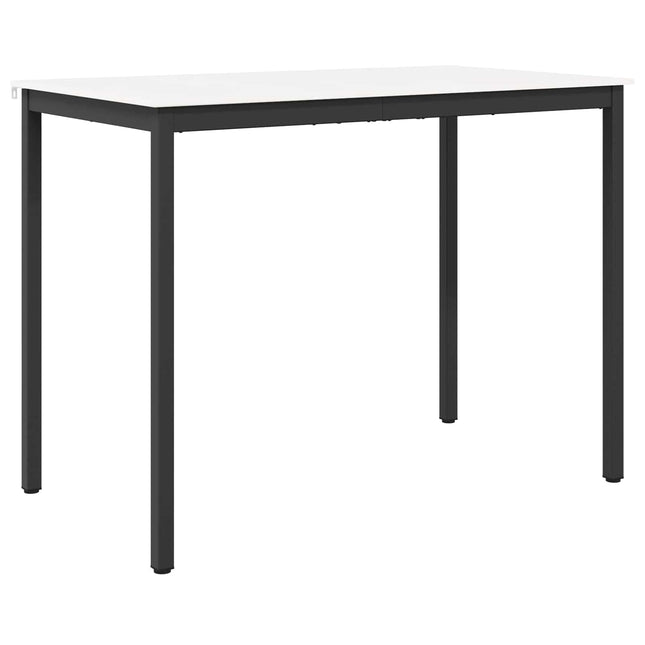 Barbord Hvid 140 x 80 x 105 cm Massiv fyrretræ