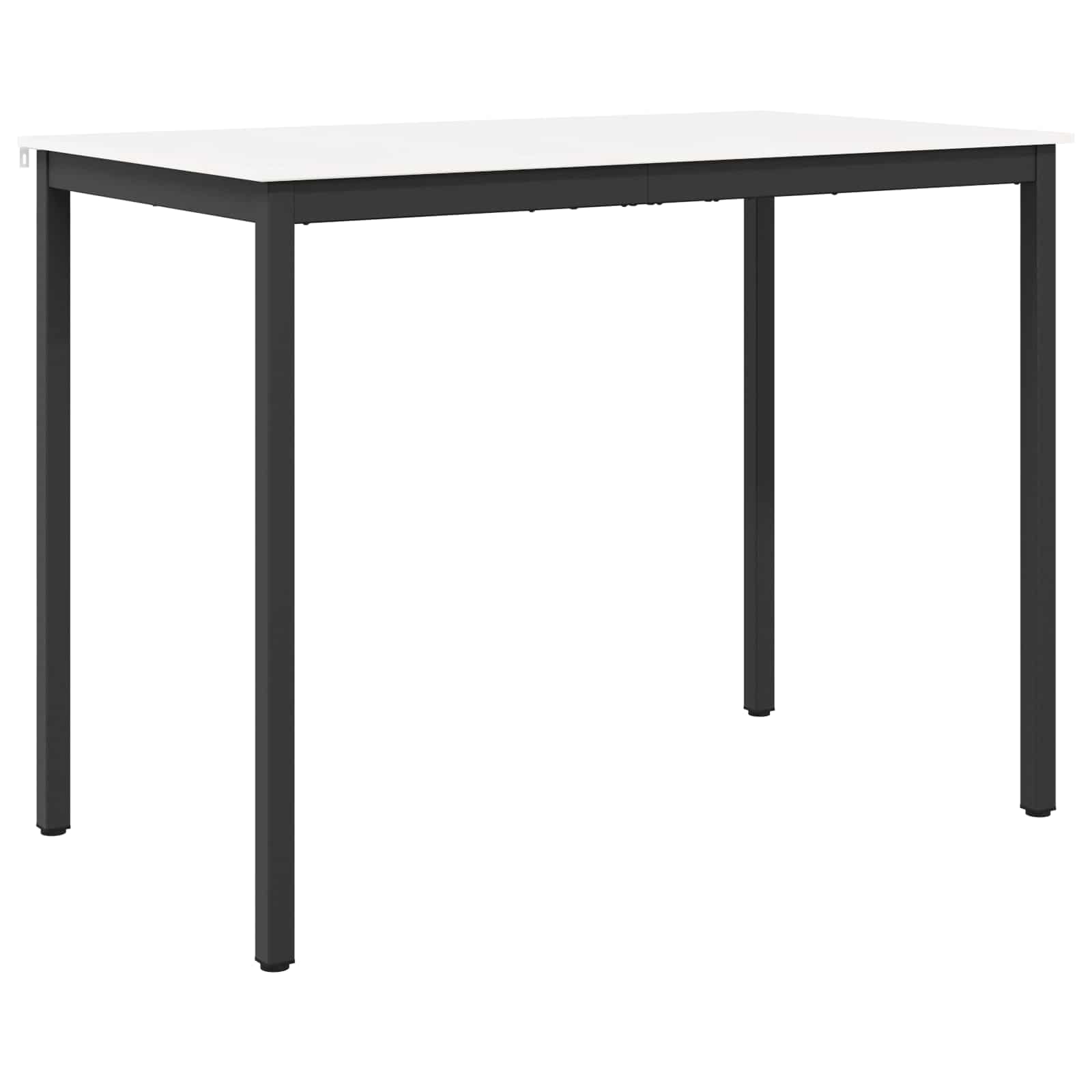 Barbord Hvid 140 x 80 x 105 cm Massiv fyrretræ