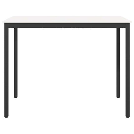 Barbord Hvid 140 x 80 x 105 cm Massiv fyrretræ