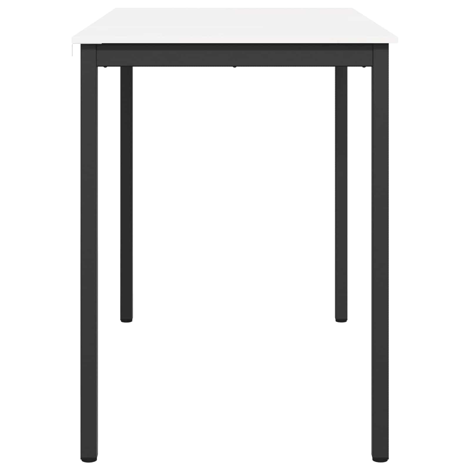 Barbord Hvid 140 x 80 x 105 cm Massiv fyrretræ