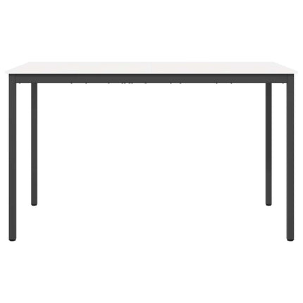 Barbord Hvid 180 x 90 x 105 cm Massiv fyrretræ