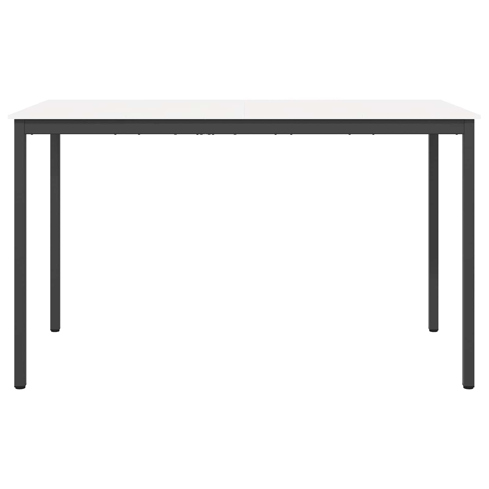 Barbord Hvid 180 x 90 x 105 cm Massiv fyrretræ