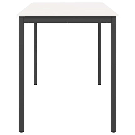 Barbord Hvid 180 x 90 x 105 cm Massiv fyrretræ