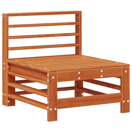 Have Mellem Sofa Massivt fyrretræ VoksBrun