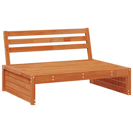 Have Mellem Sofa Massivt fyrretræ VoksBrun