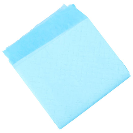 Non-vævet stof pet træningspude 50 pcs Blå og Hvid 60 x 45 cm