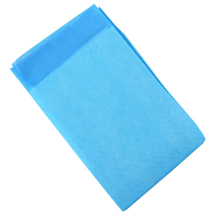 Non-vævet stof pet træningspude 200 pcs Blå og Hvid 120 x 80 cm