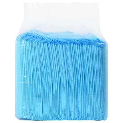 Non-vævet stof pet træningspude 200 pcs Blå og Hvid 120 x 80 cm
