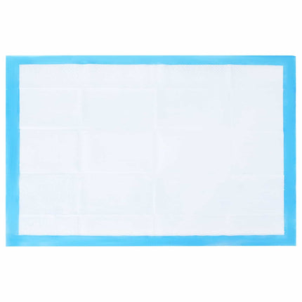 Non-vævet stof pet træningspude 300 pcs Blå og Hvid 120 x 80 cm