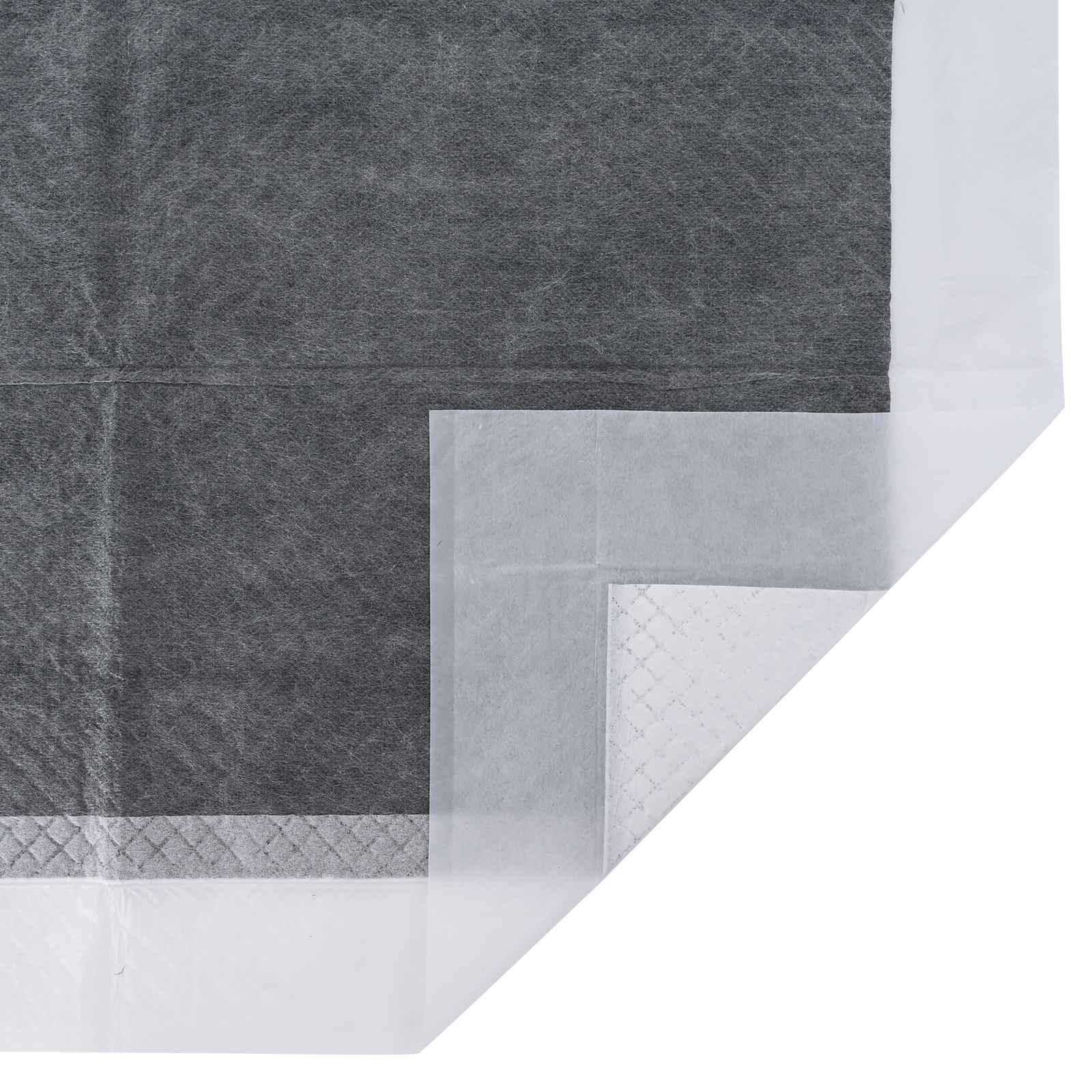 Non-vævet stof pet træningspude 100 pcs Sort og Hvid 45 x 33 cm