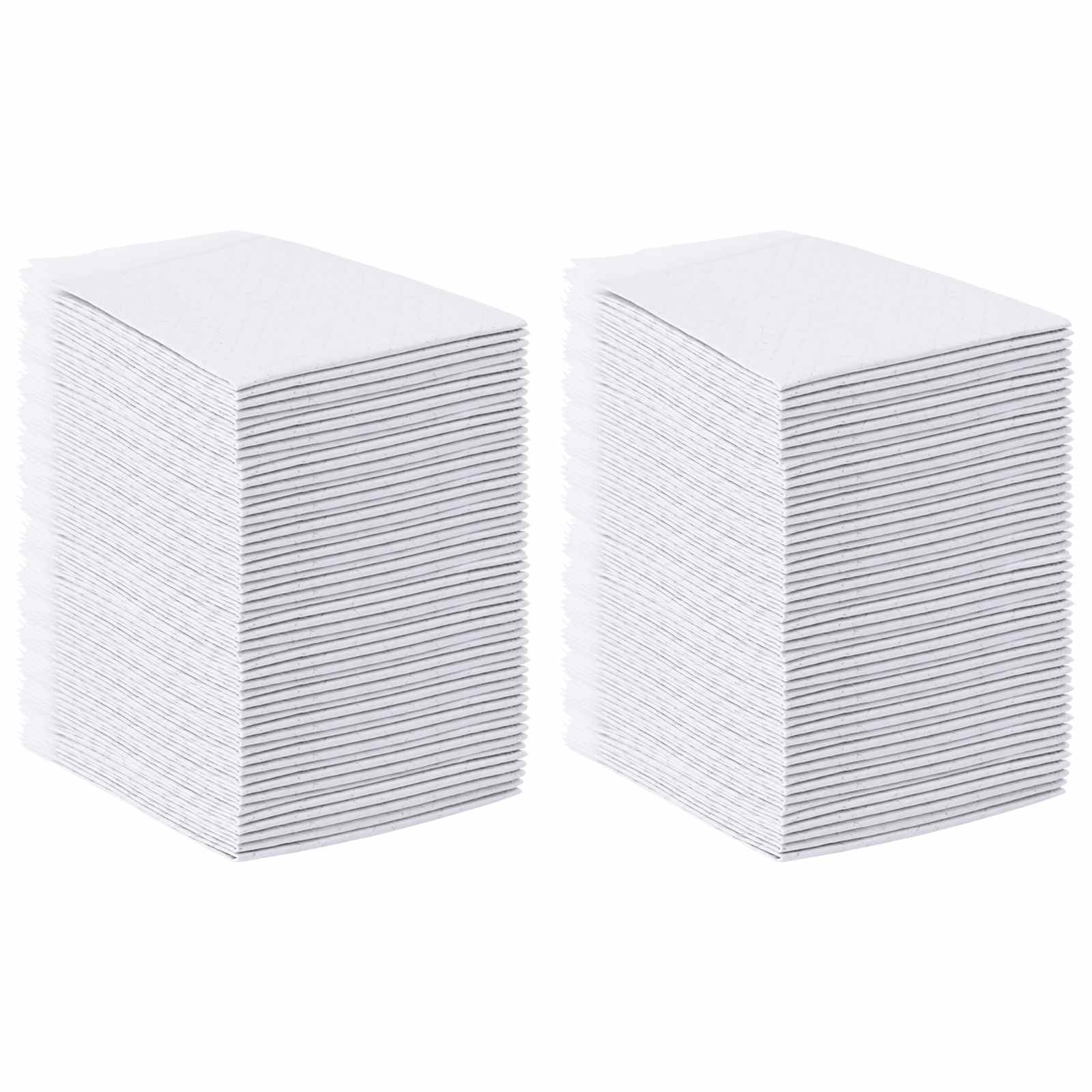 Non-vævet stof pet træningspude 100 pcs Sort og Hvid 45 x 33 cm