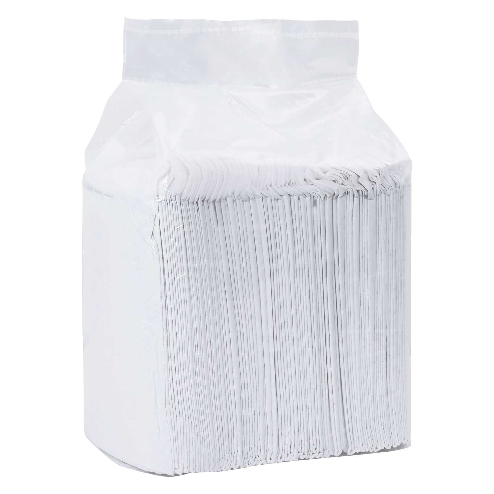Non-vævet stof pet træningspude 100 pcs Sort og Hvid 45 x 33 cm