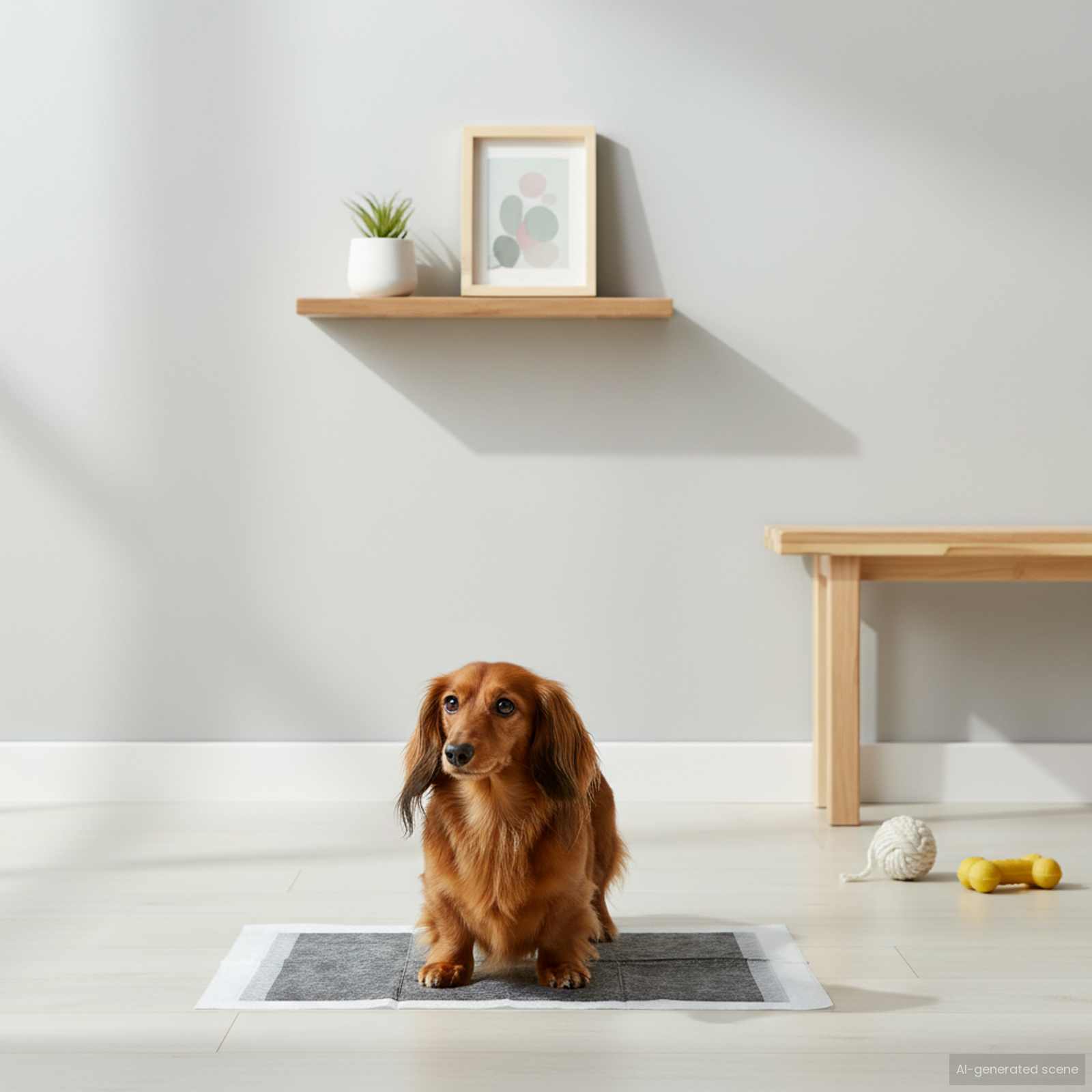 Non-vævet stof pet træningspude 200 pcs Sort og Hvid 45 x 33 cm