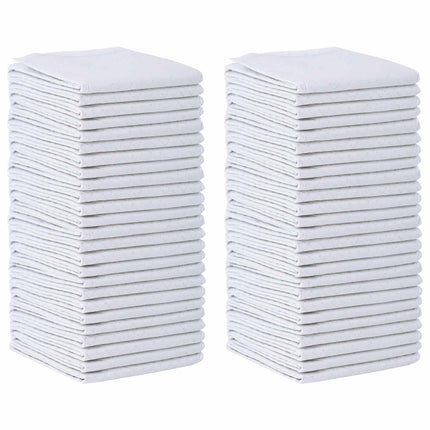 Non-vævet stof pet træningspude 50 pcs Sort og Hvid 60 x 45 cm