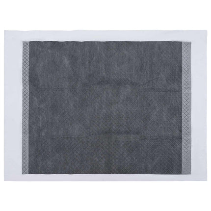 Non-vævet stof pet træningspude 50 pcs Sort og Hvid 60 x 45 cm