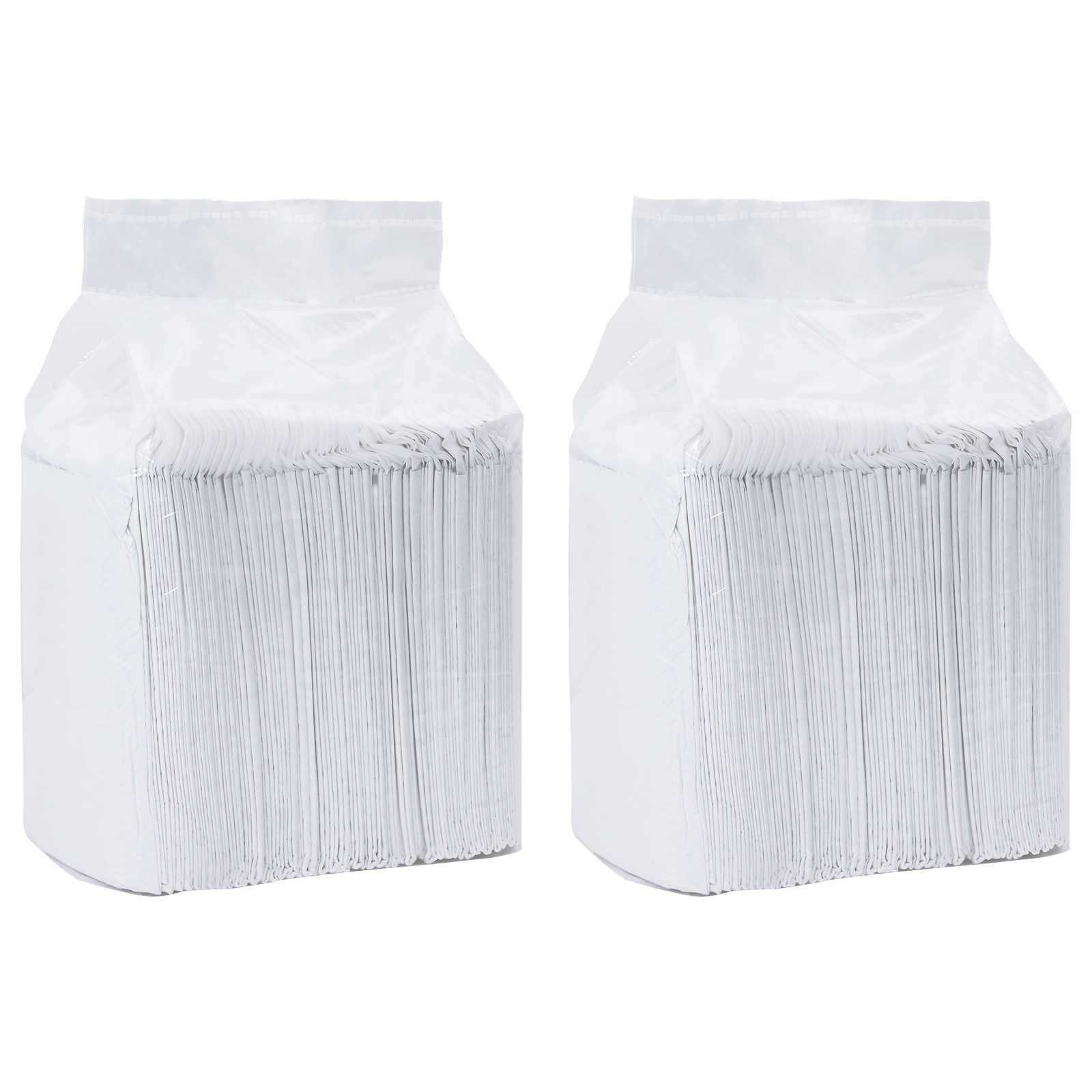 Non-vævet stof pet træningspude 100 pcs Sort og Hvid 60 x 45 cm