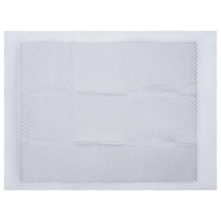 Non-vævet stof pet træningspude 100 pcs Sort og Hvid 60 x 45 cm