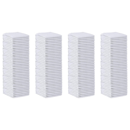 Non-vævet stof pet træningspude 200 pcs Sort og Hvid 60 x 45 cm