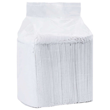 Non-vævet stof pet træningspude 200 pcs Sort og Hvid 60 x 45 cm