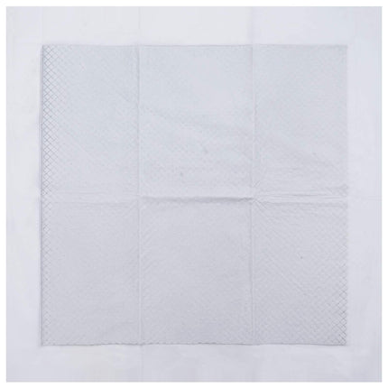 Non-vævet stof pet træningspude 50 pcs Sort og Hvid 60 x 60 cm