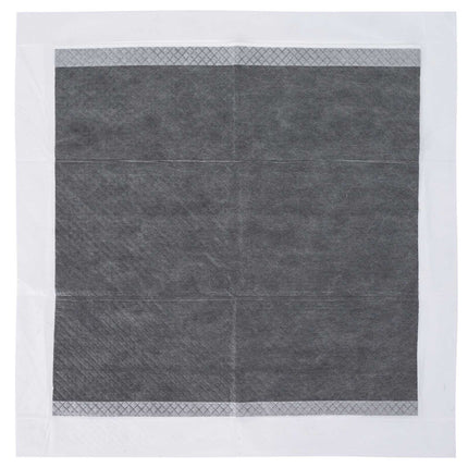 Non-vævet stof pet træningspude 50 pcs Sort og Hvid 60 x 60 cm