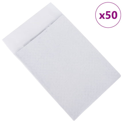Non-vævet stof pet træningspude 50 pcs Sort og Hvid 60 x 60 cm