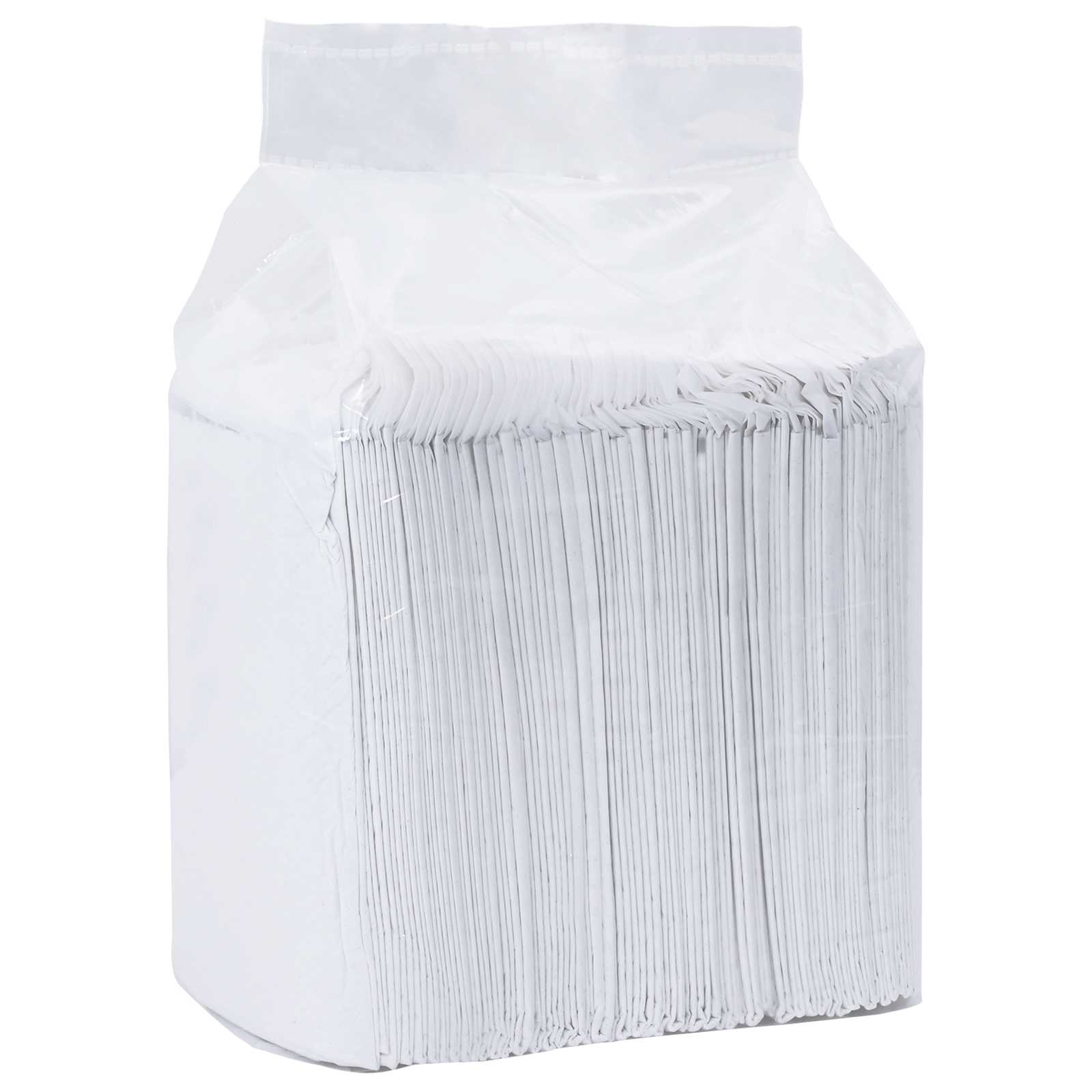 Non-vævet stof pet træningspude 200 pcs Sort og Hvid 60 x 60 cm