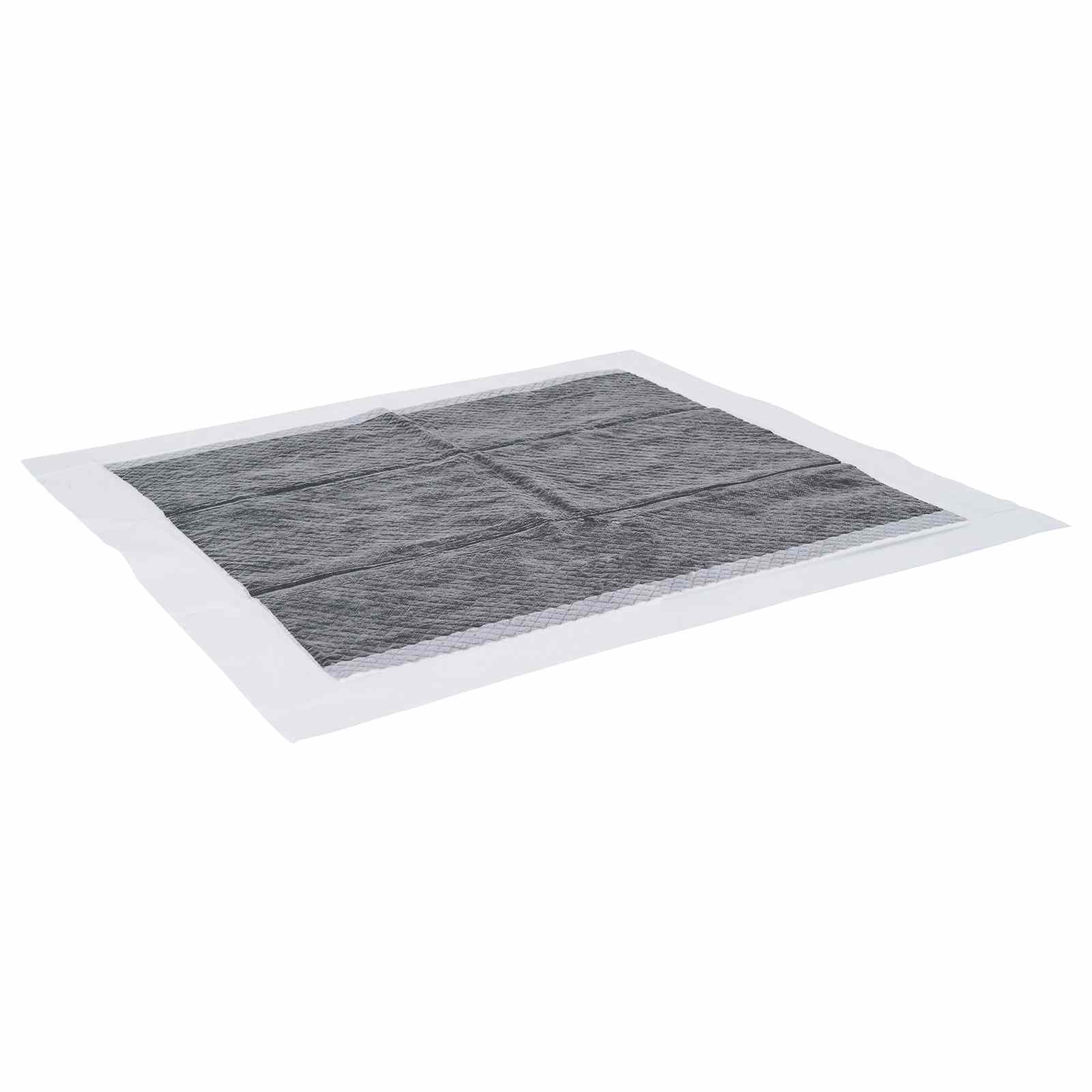 Non-vævet stof pet træningspude 200 pcs Sort og Hvid 60 x 60 cm