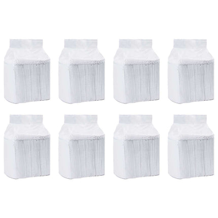 Non-vævet stof pet træningspude 400 pcs Sort og Hvid 60 x 60 cm