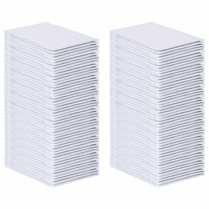 Non-vævet stof pet træningspude 100 pcs Sort og Hvid 90 x 60 cm
