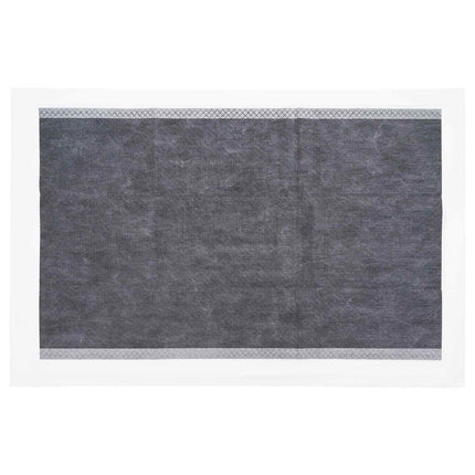 Non-vævet stof pet træningspude 100 pcs Sort og Hvid 90 x 60 cm