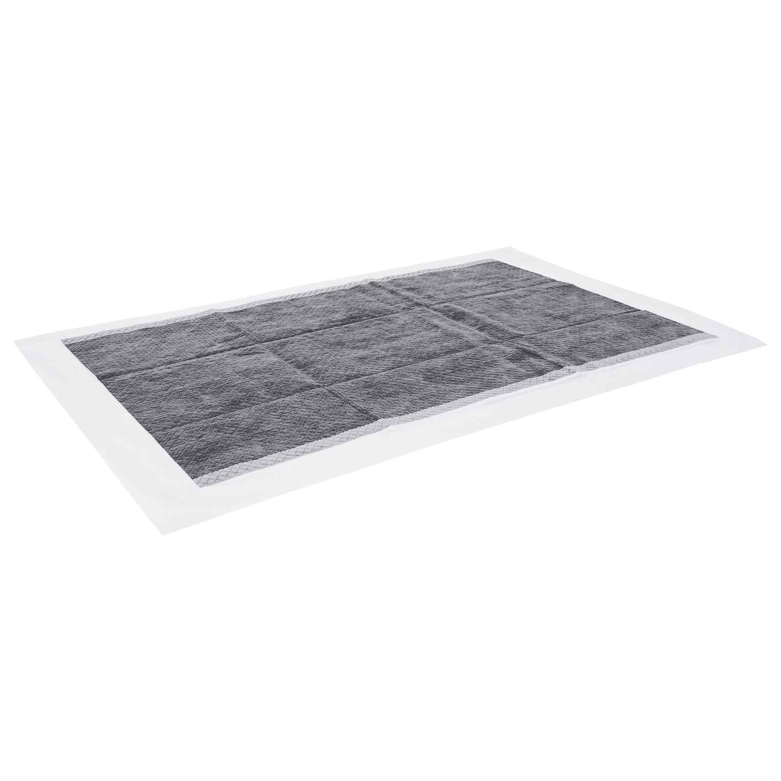 Non-vævet stof pet træningspude 200 pcs Sort og Hvid 90 x 60 cm