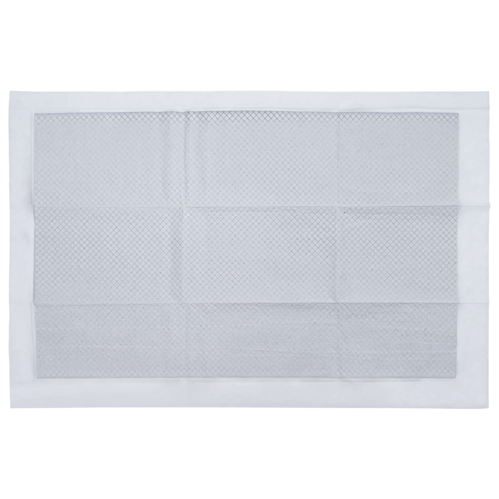 Non-vævet stof pet træningspude 200 pcs Sort og Hvid 90 x 60 cm