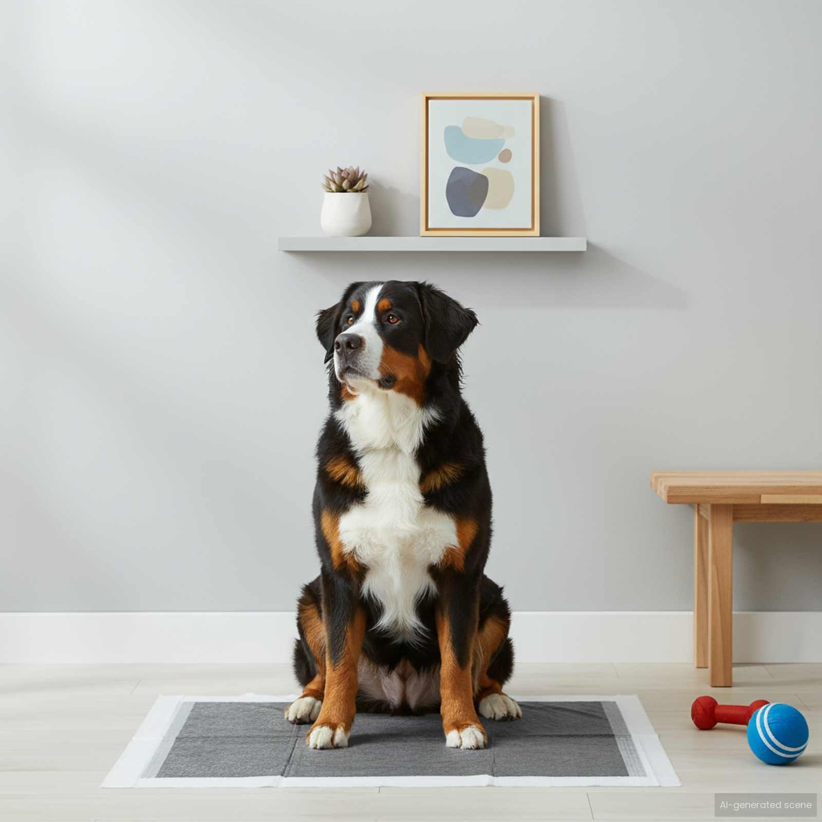 Non-vævet stof pet træningspude 100 pcs 120 x 80 cm