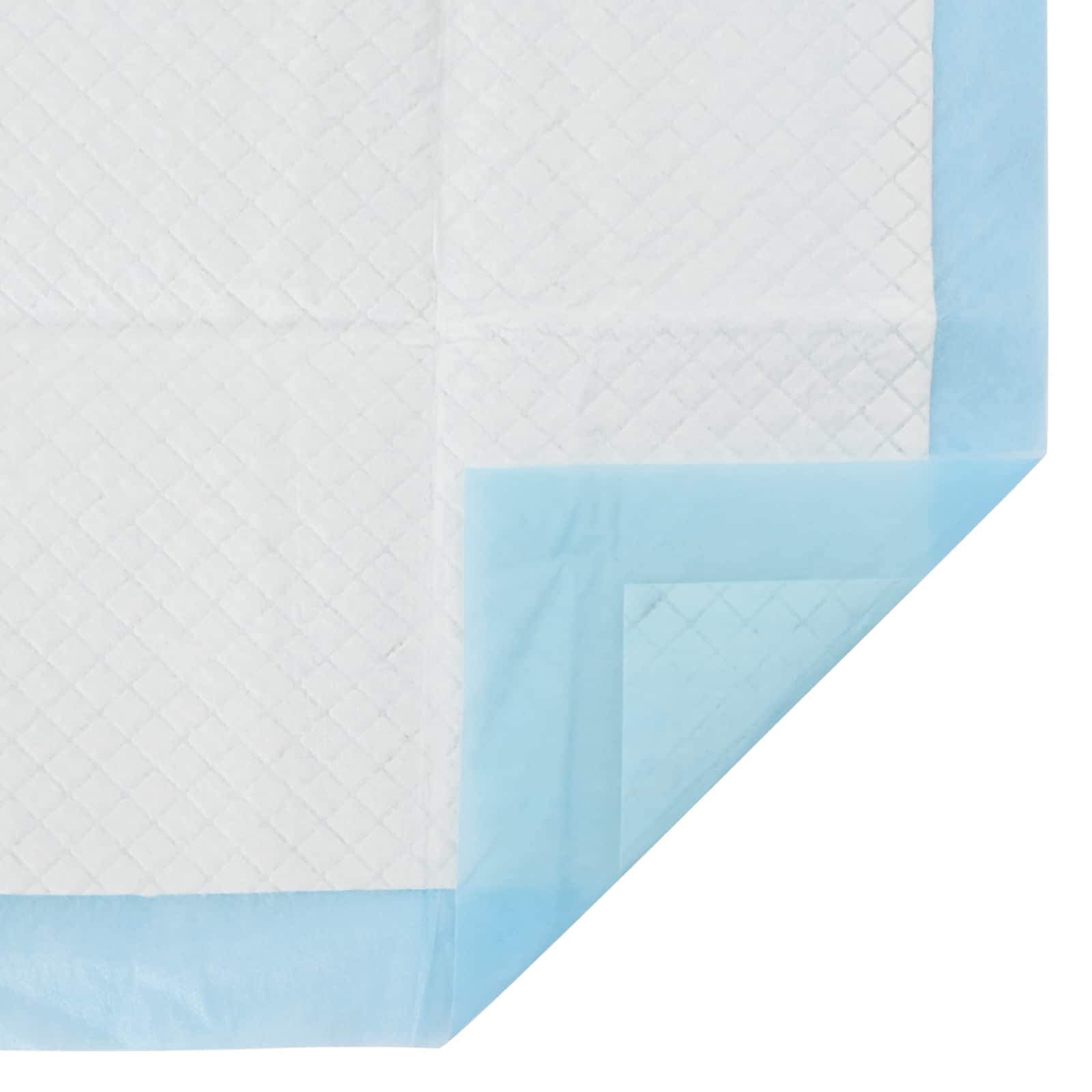 Non-vævet stof pet træningspude 50 pcs Blå og Hvid 45 x 33 cm
