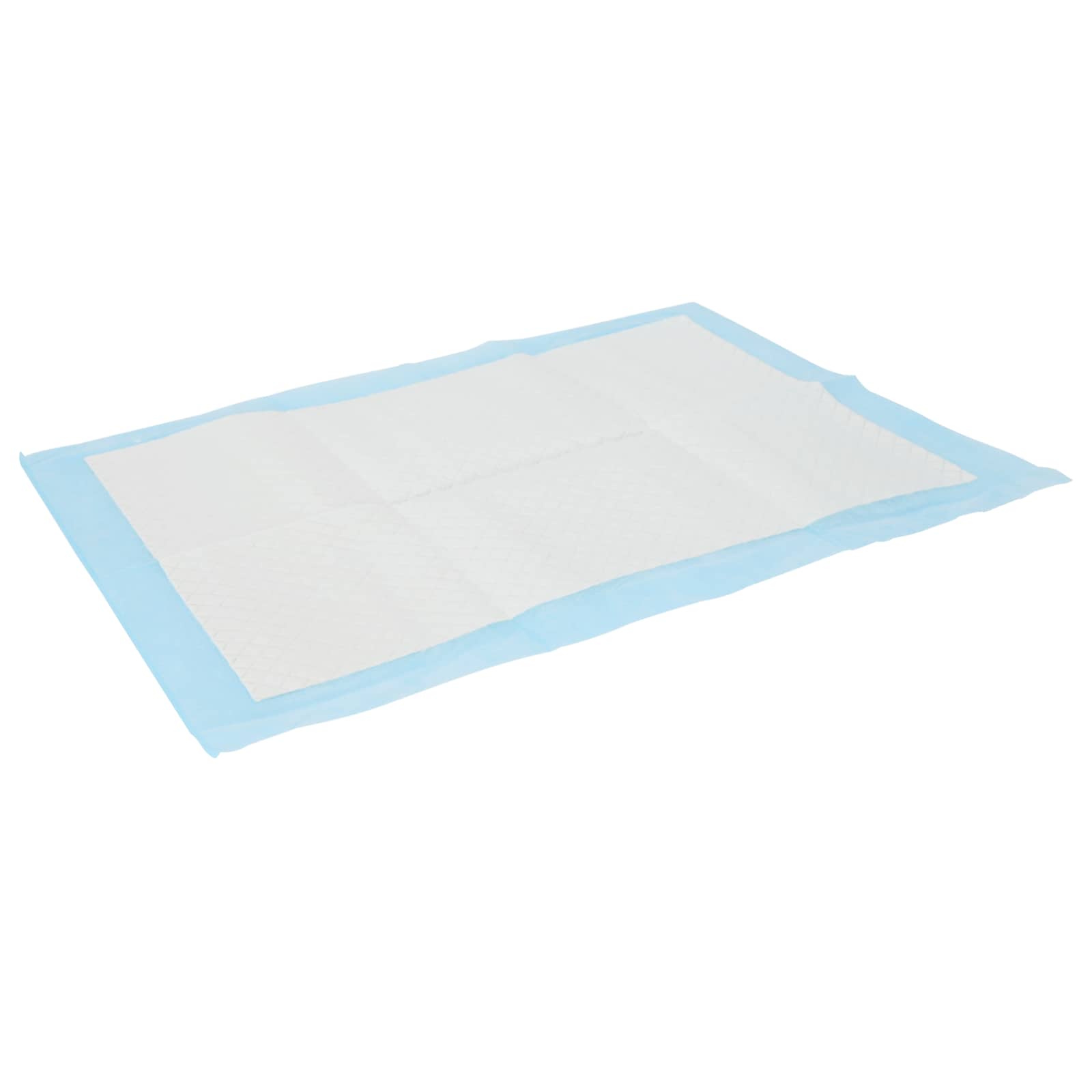 Non-vævet stof pet træningspude 50 pcs Blå og Hvid 45 x 33 cm