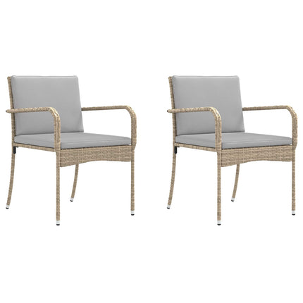 Have sæt Beige polyrattan