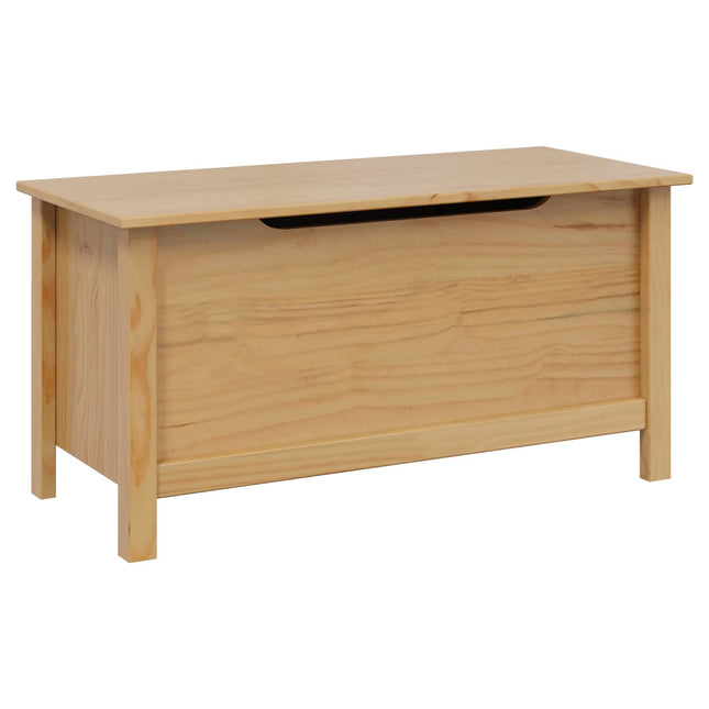Opbevaringskasse HILL Honningbrun 90 x 40 x 45 cm