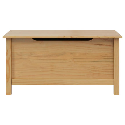Opbevaringskasse HILL Honningbrun 90 x 40 x 45 cm