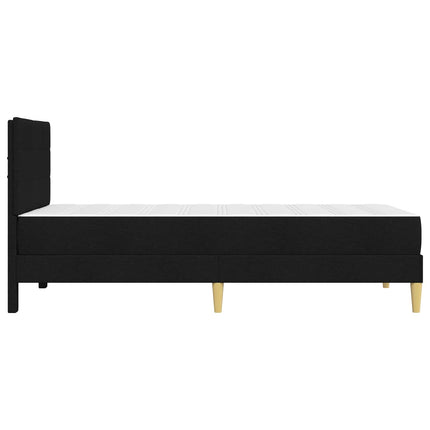 Sengestel Sort 90 x 190 cm Polyester