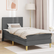 Sengestel Mørkegrå 100 x 200 cm Polyester
